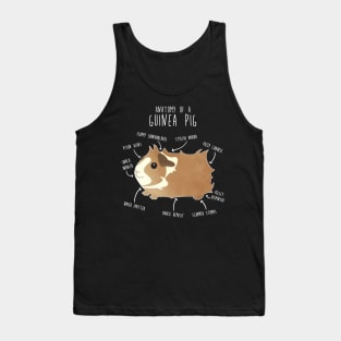 Abyssinian Guinea Pig Anatomy Tank Top